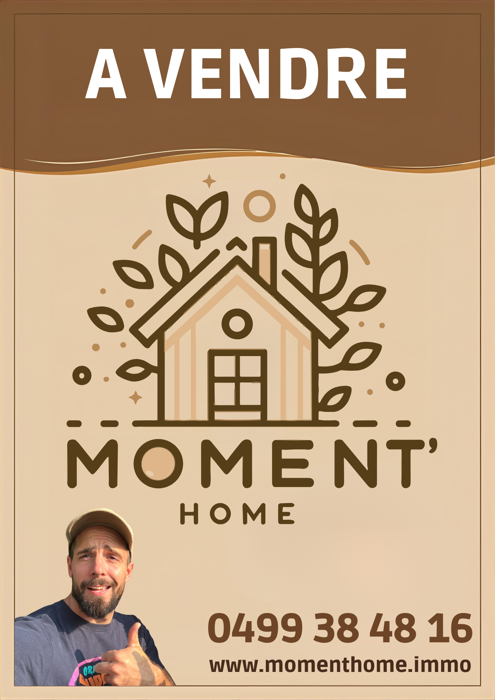 Panneau A Vendre Moment'Home
