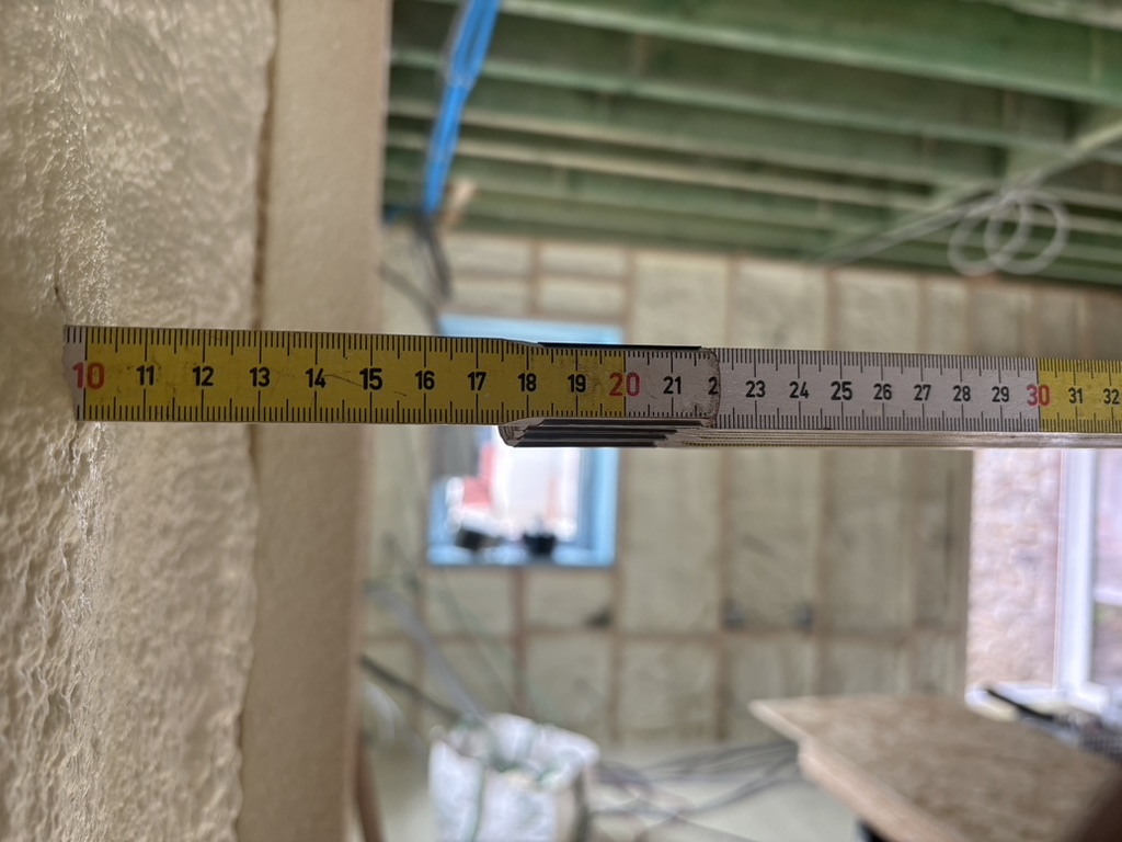 Chauffage au sol posé avec soin — travail de qualité